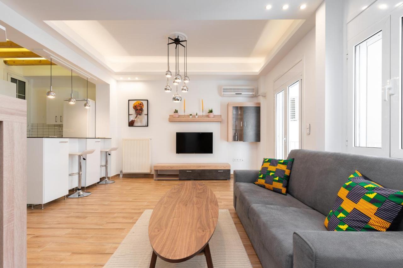 Modern Apartment, Short Walk To Acropolis Sites Atenas Exterior foto