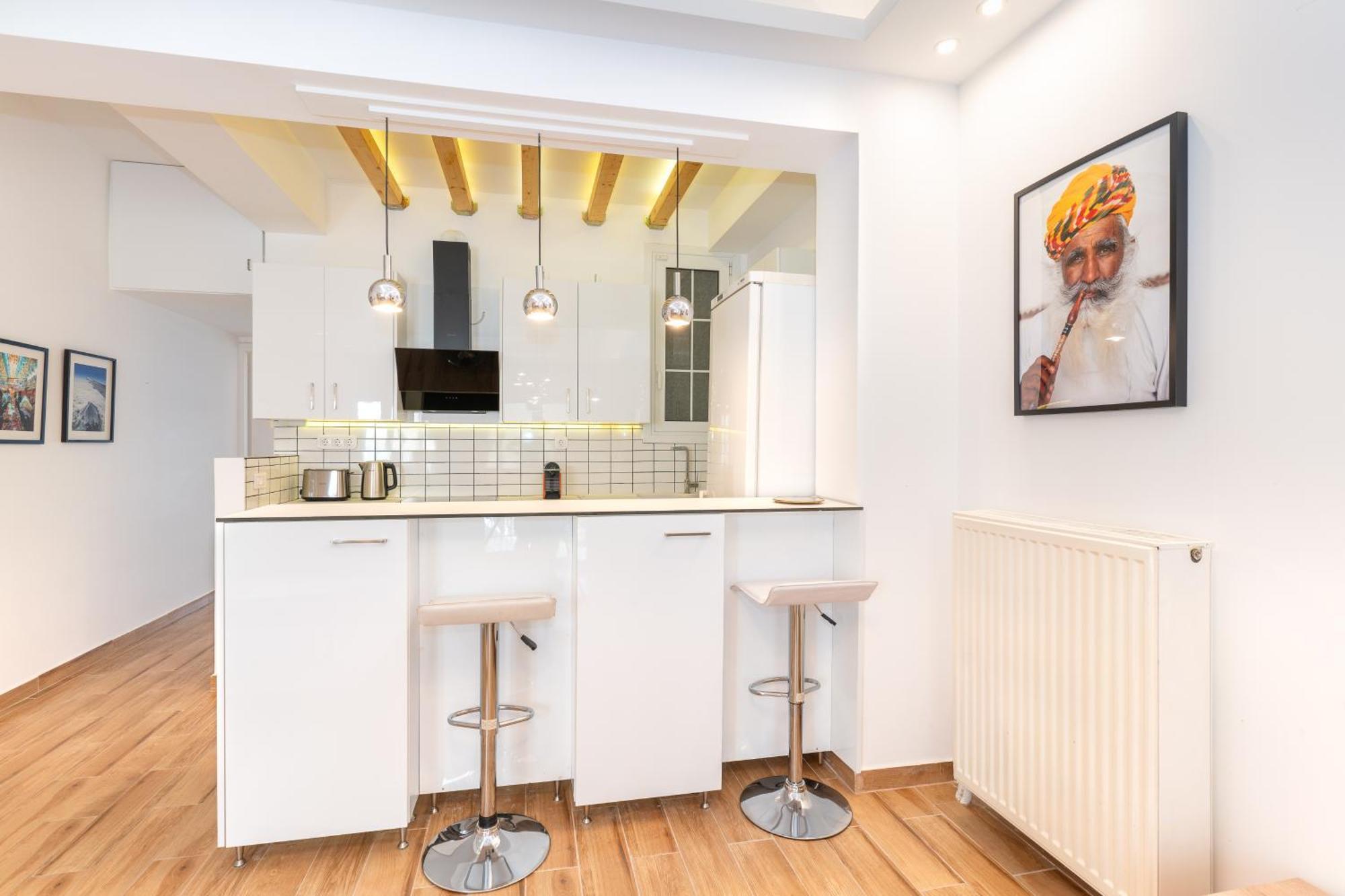 Modern Apartment, Short Walk To Acropolis Sites Atenas Exterior foto